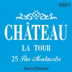 Şato - StencilSepeti