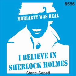 Sherlock'a İnanıyorum! - StencilSepeti