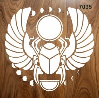 Skarabe - Stencil Boyama Şablonu - 2