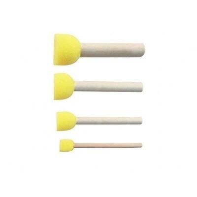 Sünger Pon Pon Fırça Seti - Sarı - 1