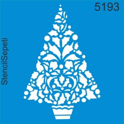 Süs Ağacı - StencilSepeti