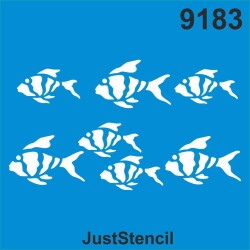 Süs Balıkları - StencilSepeti