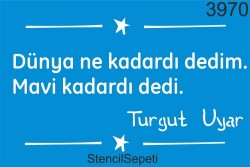 Turgut Uyar - StencilSepeti