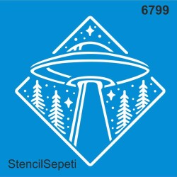 Ufo - StencilSepeti