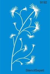 Yapraklar - Stencil Boyama Şablonu - StencilSepeti