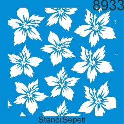 Yapraklı Desen - StencilSepeti