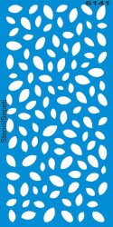 Yapraklı Desen - StencilSepeti