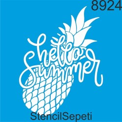 Yaza Selam - StencilSepeti