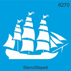 Yelkenli - StencilSepeti