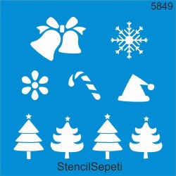 Yılbaş Süsleri - StencilSepeti