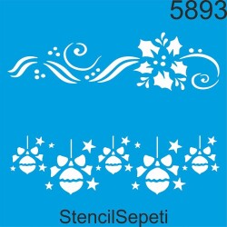 Yılbaşı Süsleri - StencilSepeti