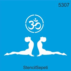Yoga - StencilSepeti