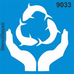Yunuslu Desen - StencilSepeti